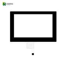 5 Zoll kleiner kapazitiver Touchscreen I²C-Schnittstelle Multi-Touch-Industrie-Touchscreen
