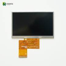 4,3-Zoll-TFT-Display, hohe Helligkeit, IPS-LCD mit 800 x 480 Auflösung