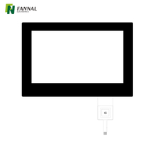  4,3-Zoll-Pcap-Touchpanel mit hoher Zuverlässigkeit und GG-Struktur 