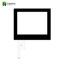  Benutzerdefiniertes kapazitives 3,5-Zoll-Touchpanel mit benutzerdefiniertem Abdeckglas, Sensorglas und Touch-Controller